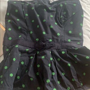 American eagle pleated tube top